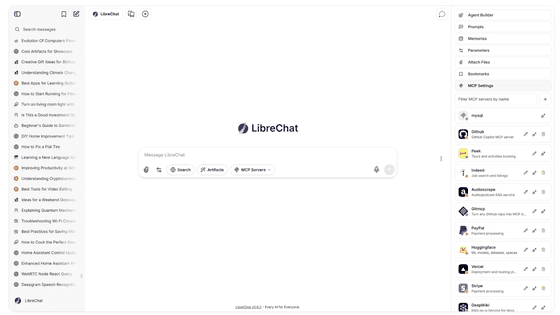 ありとあらゆるAIモデルを組み合わせることができる「LibreChat」で「ウェブ検索」「画像自動生成」をやってみる、無料でセルフホスト可能