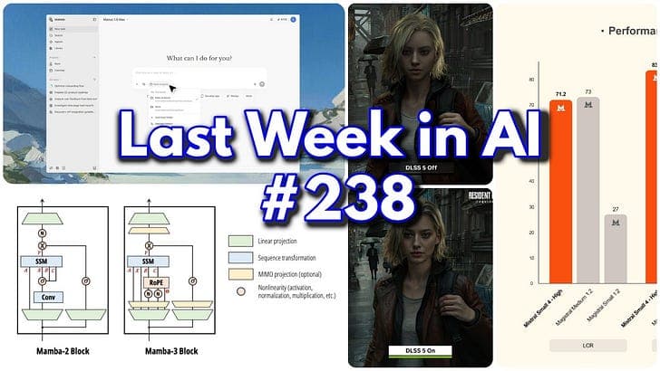 LWiAI Podcast #238 - GPT 5.4 mini, OpenAI Pivot, Mamba 3, Attention Residuals
