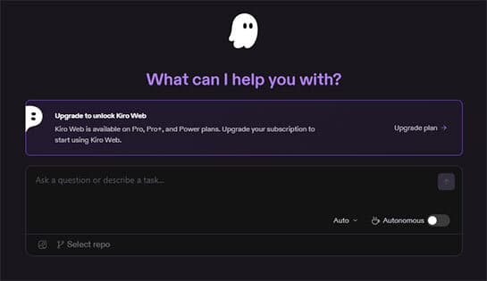 AWS、インストール不要でWebブラウザから使えるコーディングAIエージェント「Kiro Web」発表