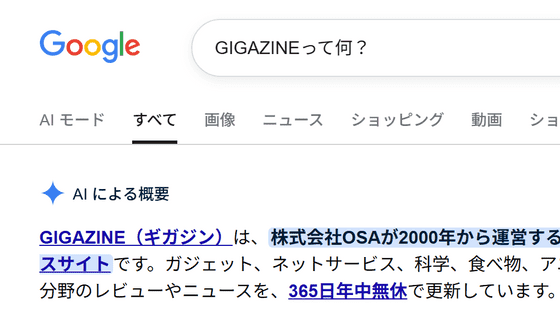Google検索に表示される「AIによる概要」は1時間に何千万件もウソをついているという調査結果