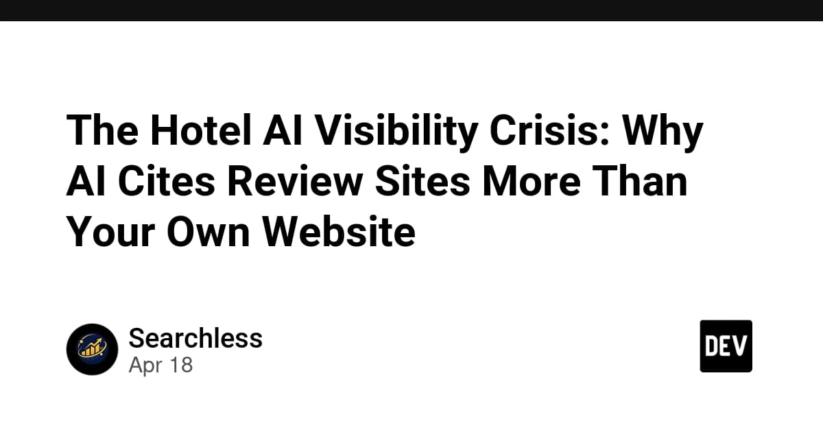 「ホテルAI視認性」危機:なぜAIは自社サイトよりもレビューサイトを引用するのか