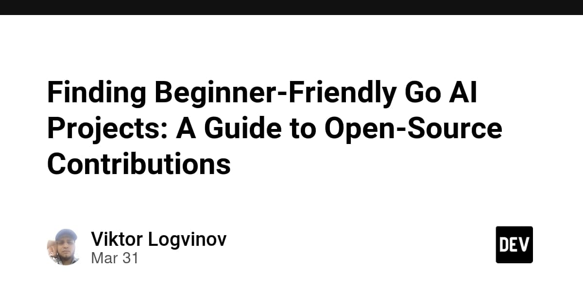 Finding Beginner-Friendly Go AI Projects: A Guide to Open-Source Contributions