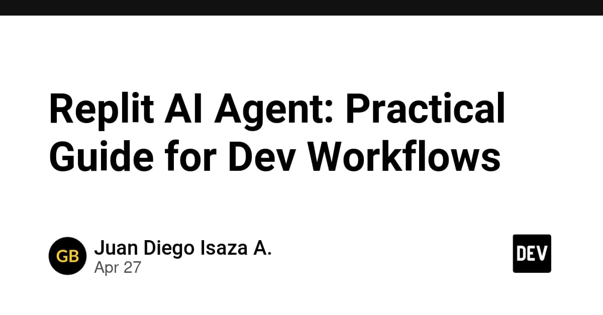 Replit AIエージェント:開発ワークフローのための実践ガイド
