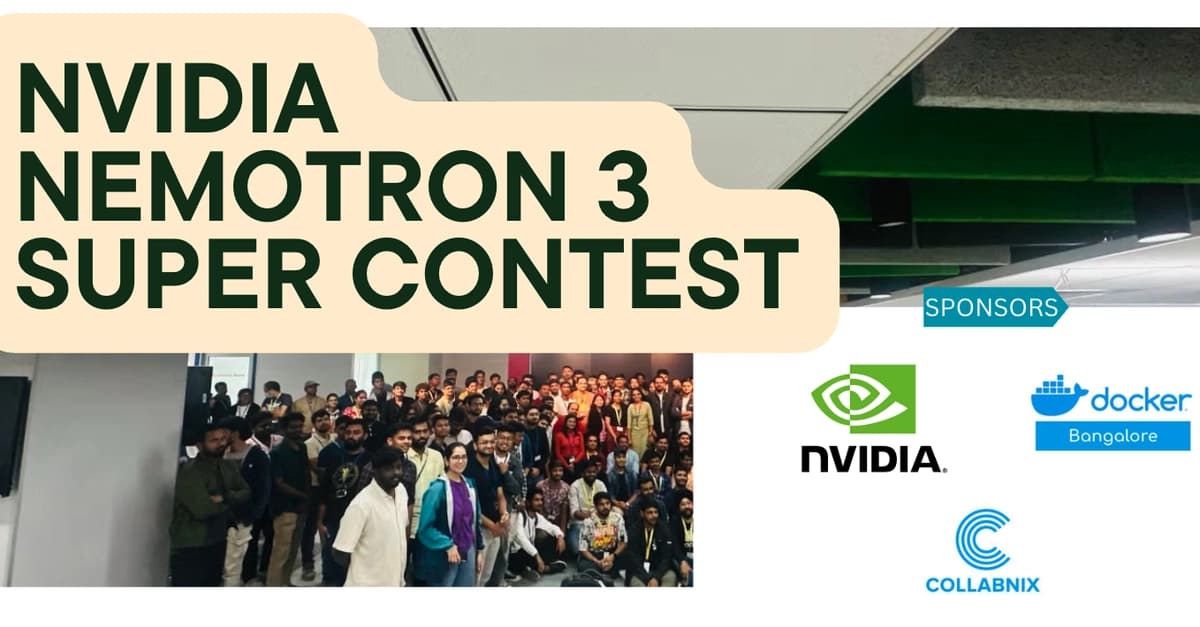NVIDIA Nemotron 3 Super Buildコンテストの発表