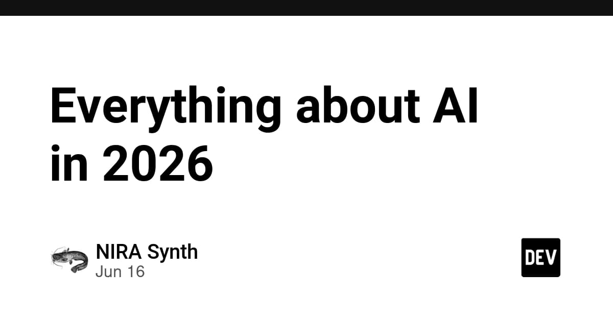 Everything about AI in 2026