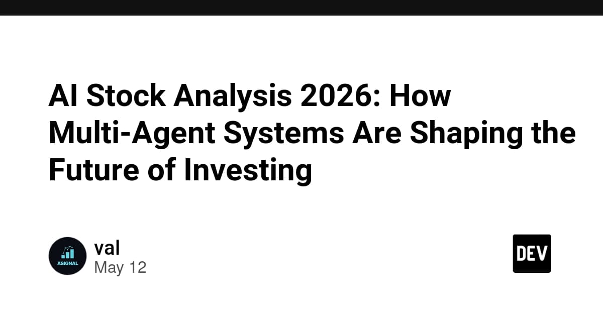 AI Stock Analysis 2026: How Multi-Agent Systems Are Shaping the Future of Investing
