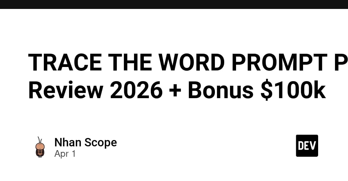 TRACE THE WORD PROMPT PACK Review 2026 + Bonus $100k