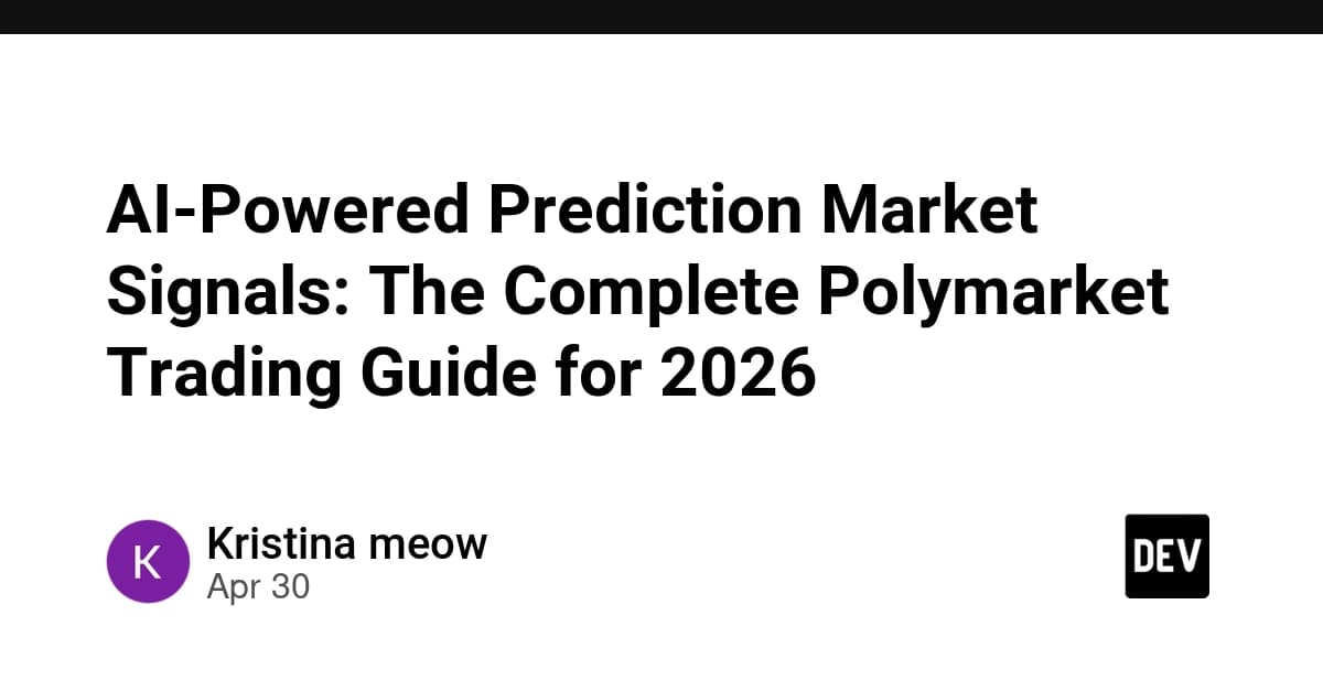 AI-Powered Prediction Market Signals: The Complete Polymarket Trading Guide for 2026