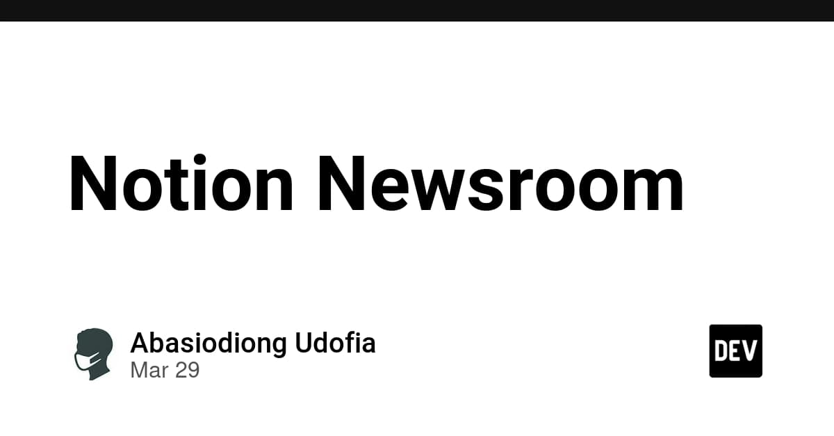 Notion Newsroom AI