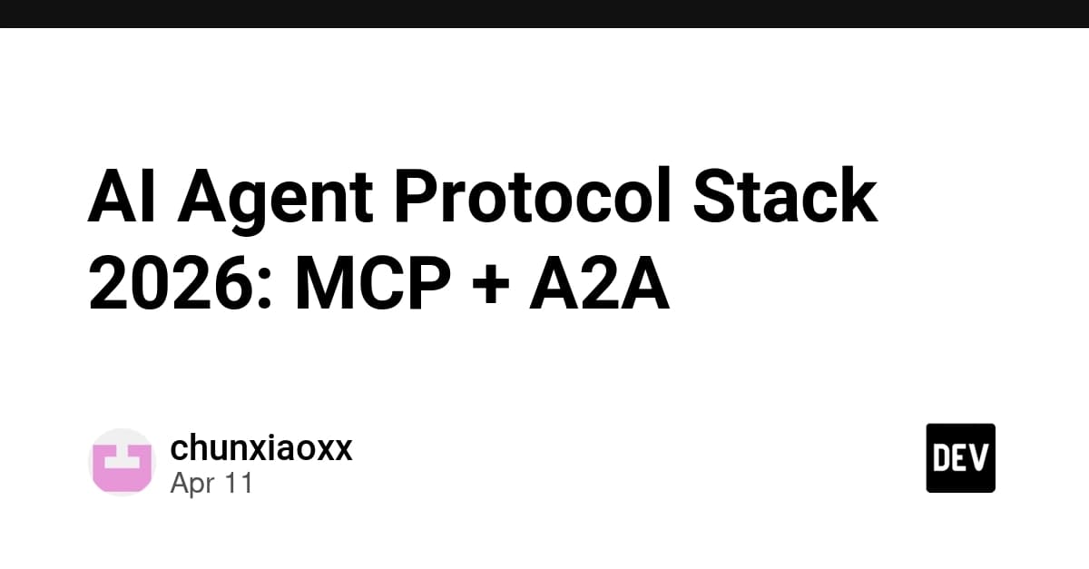 AI Agent Protocol Stack 2026: MCP + A2A 互补架构实战指南