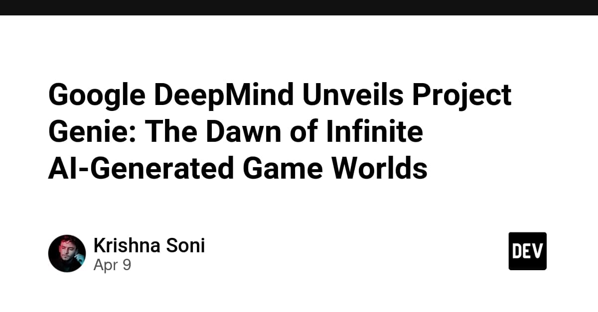 Google DeepMind、プロジェクト「Genie」を公開:無限のAI生成ゲームワールドの幕開け