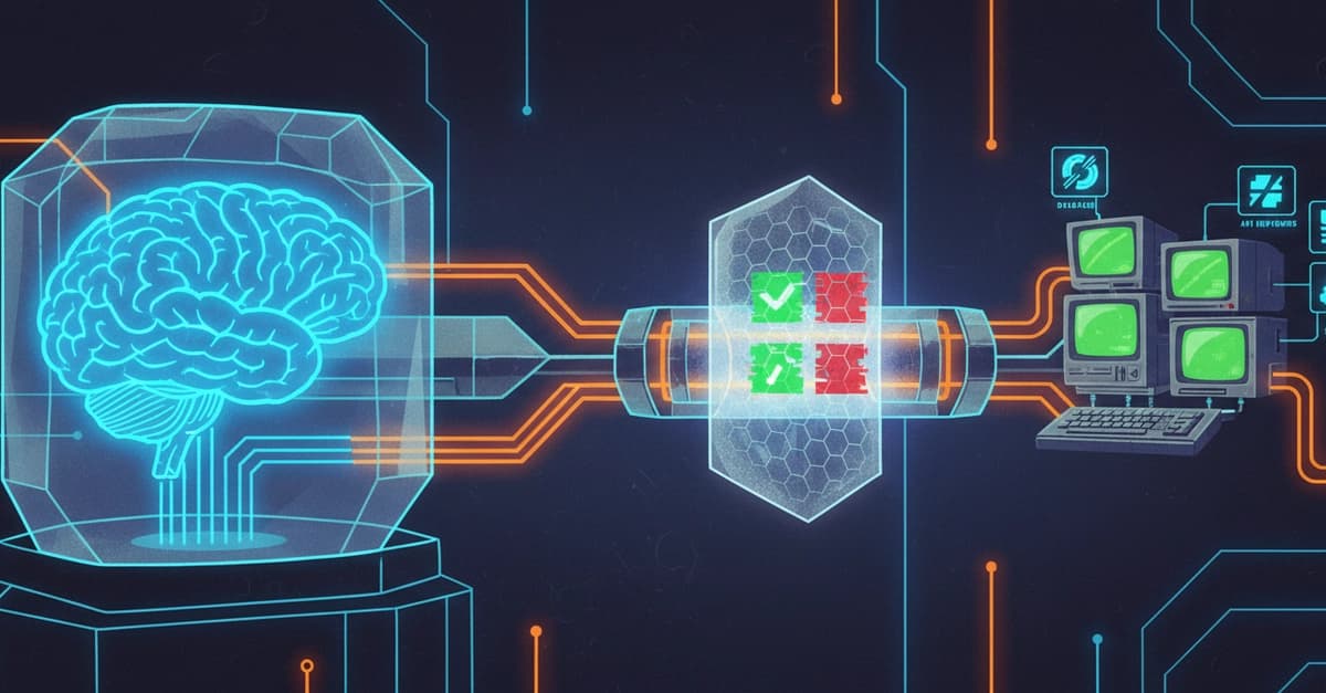 LLMは失敗しない——実行が失敗する:エージェント型AIに必要な制御レイヤー