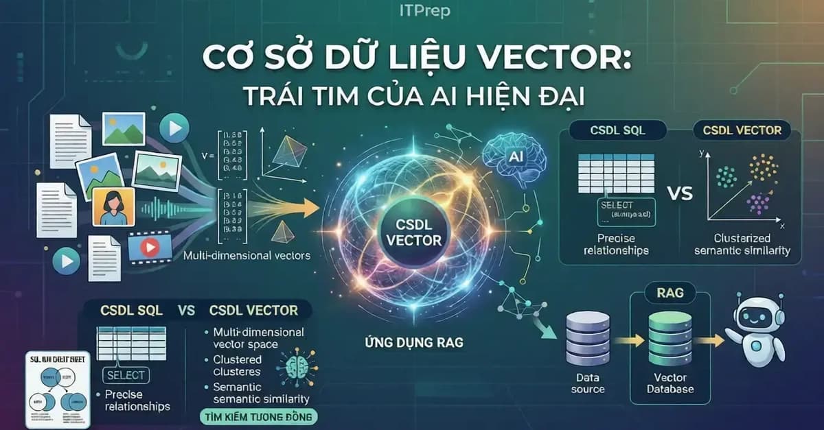 Vector Database Là Gì? Giải Mã "Trái Tim" Của Kỷ Nguyên AI