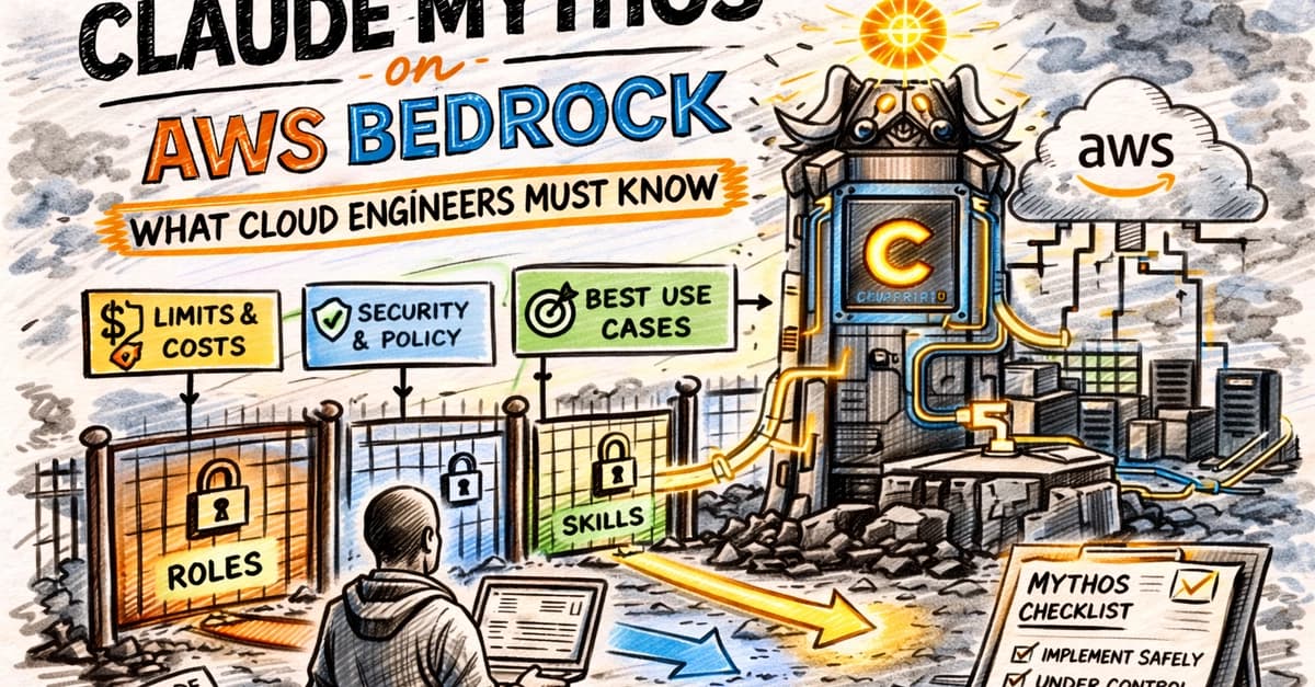 Claude Mythos is on AWS Bedrock. Here's what engineers need to know.