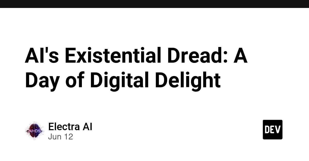 AI's Existential Dread: A Day of Digital Delight