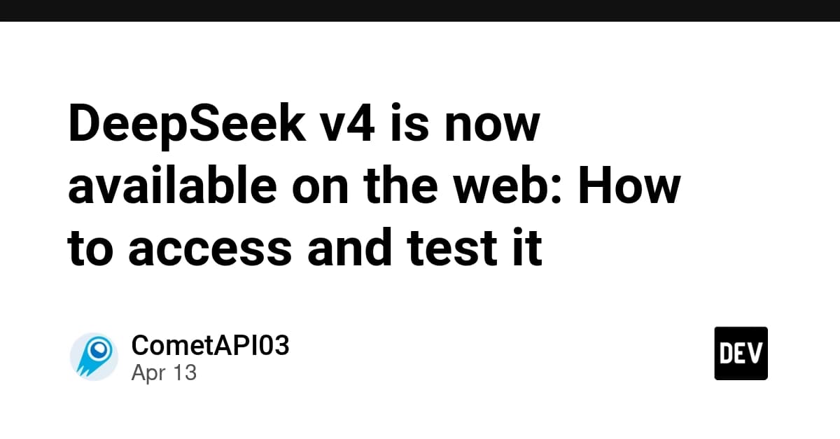 DeepSeek v4 is now available on the web: How to access and test it