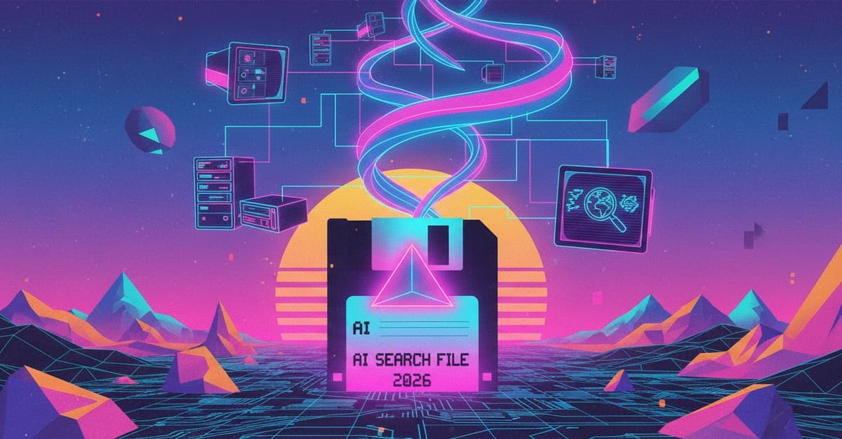 2026年のAI検索に必要な「たった1つのファイル」