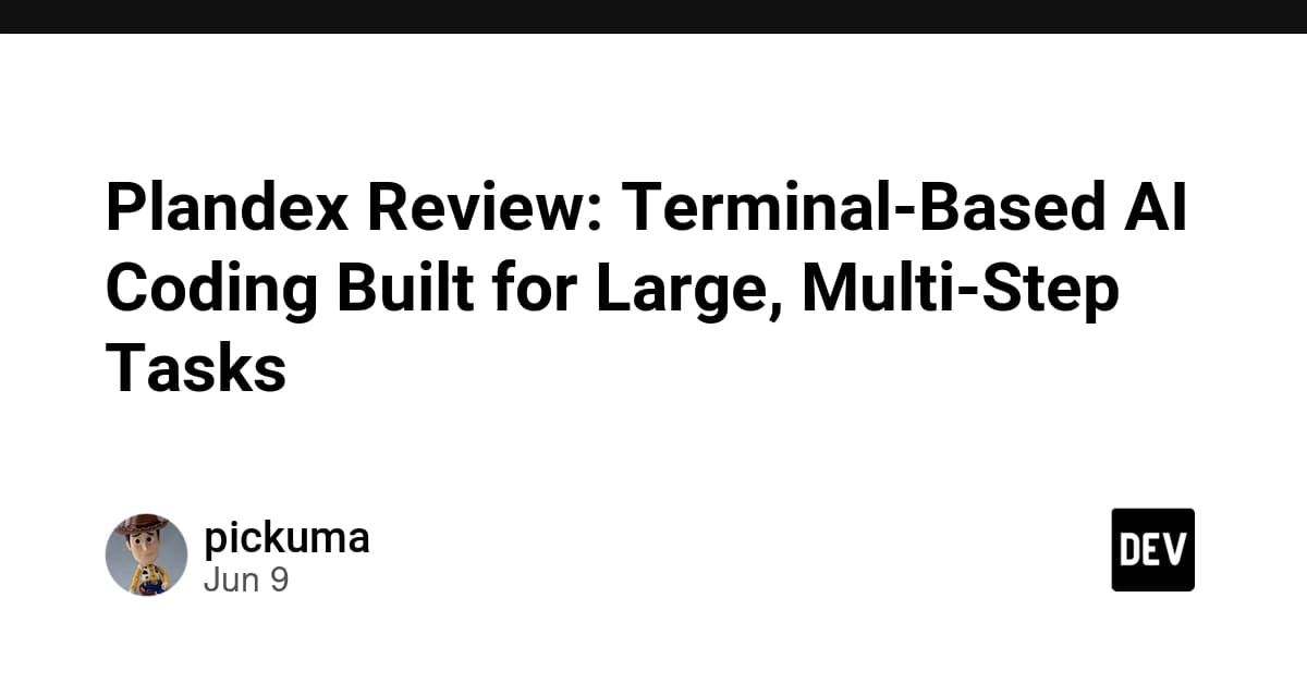 Plandex Review: Terminal-Based AI Coding Built for Large, Multi-Step Tasks