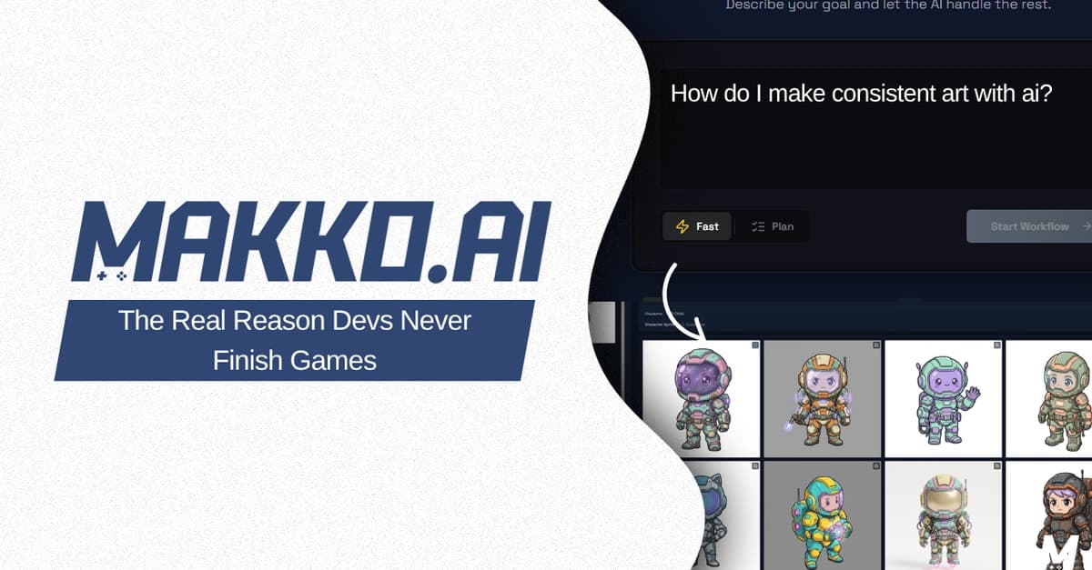 Why Solo Devs Don't Finish Their Games (And How to Fix the Art Problem)