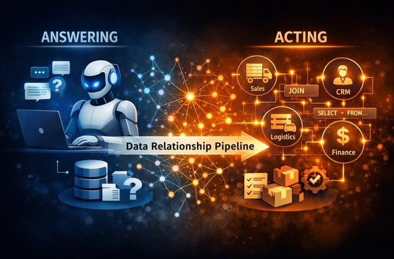 エンタープライズ・エージェントを構築して学んだこと:本当の問題は推論ではなく、データ接続性だ