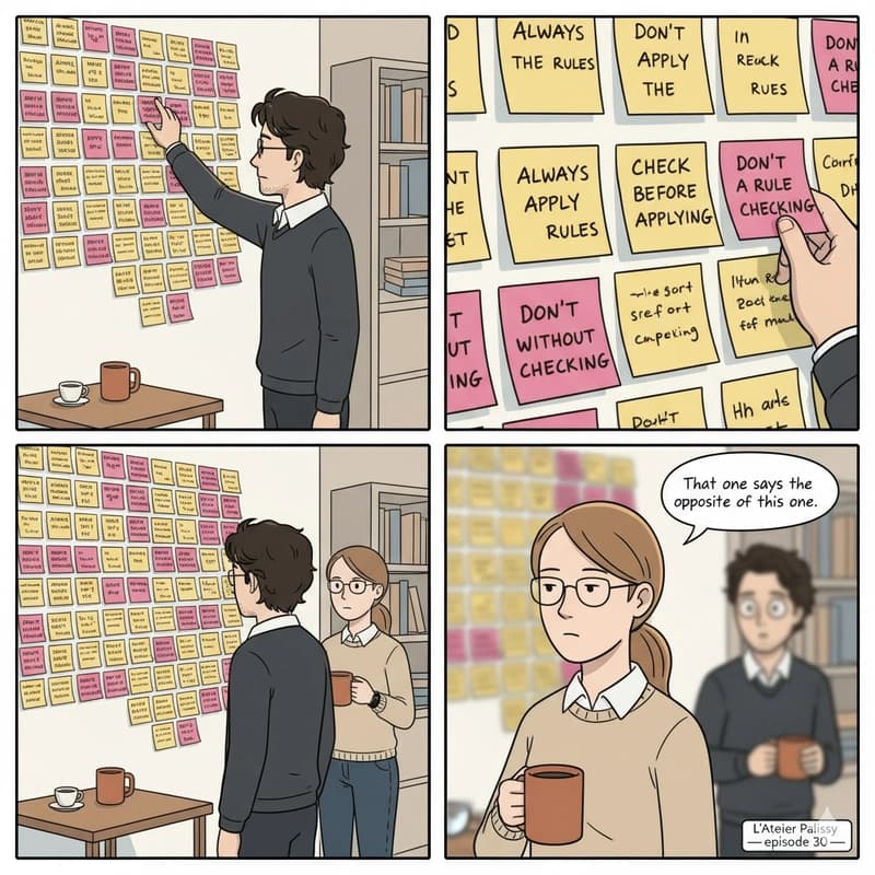 When a memorized rule fits your bug too well: a meta-trap of agent workflows