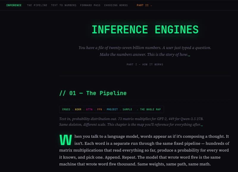 Inference Engines - A visual deep dive into the layers of an LLM