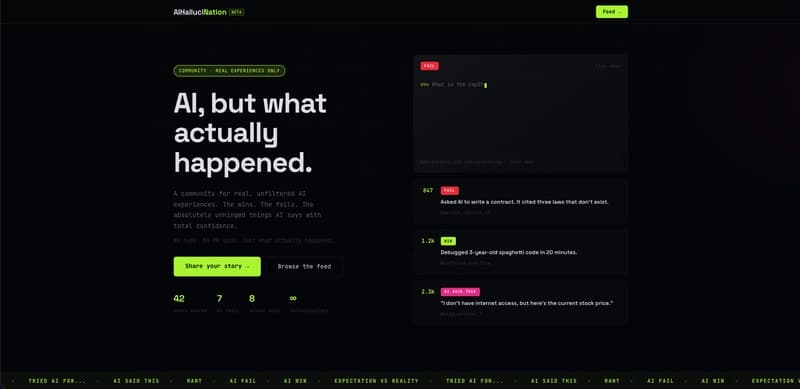 I used AI to moderate AI content — here's what I learned building AIHallucination