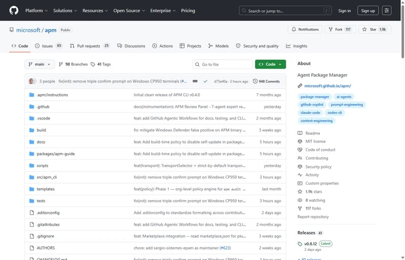 Agent Package Manager (APM): A DevOps Guide to Reproducible AI Agents