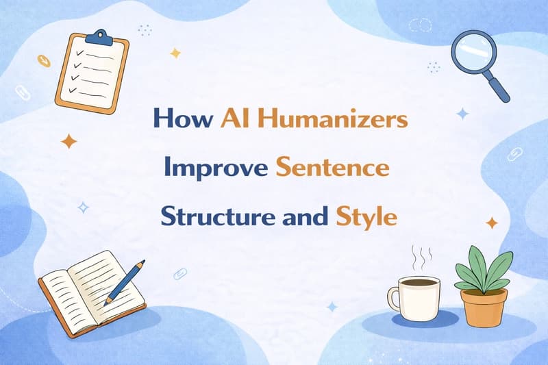 How AI Humanizers Improve Sentence Structure and Style