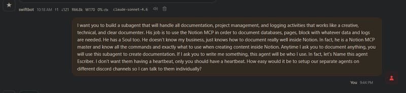Sub-Agent Documents Everything in Notion