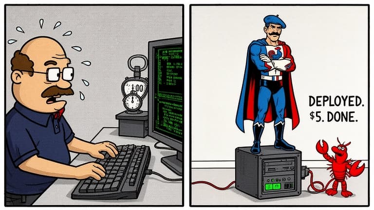 I Deployed My Own OpenClaw AI Agent in 4 Minutes — It Now Runs My Life From a $5 Server