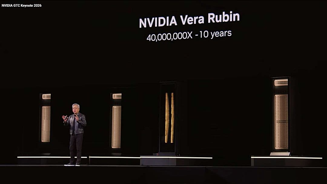 NVIDIA、GTC 2026で次世代AI基盤を発表 「Vera Rubin」を軸にエージェント・ゲーム・宇宙領域へ展開のサムネイル画像